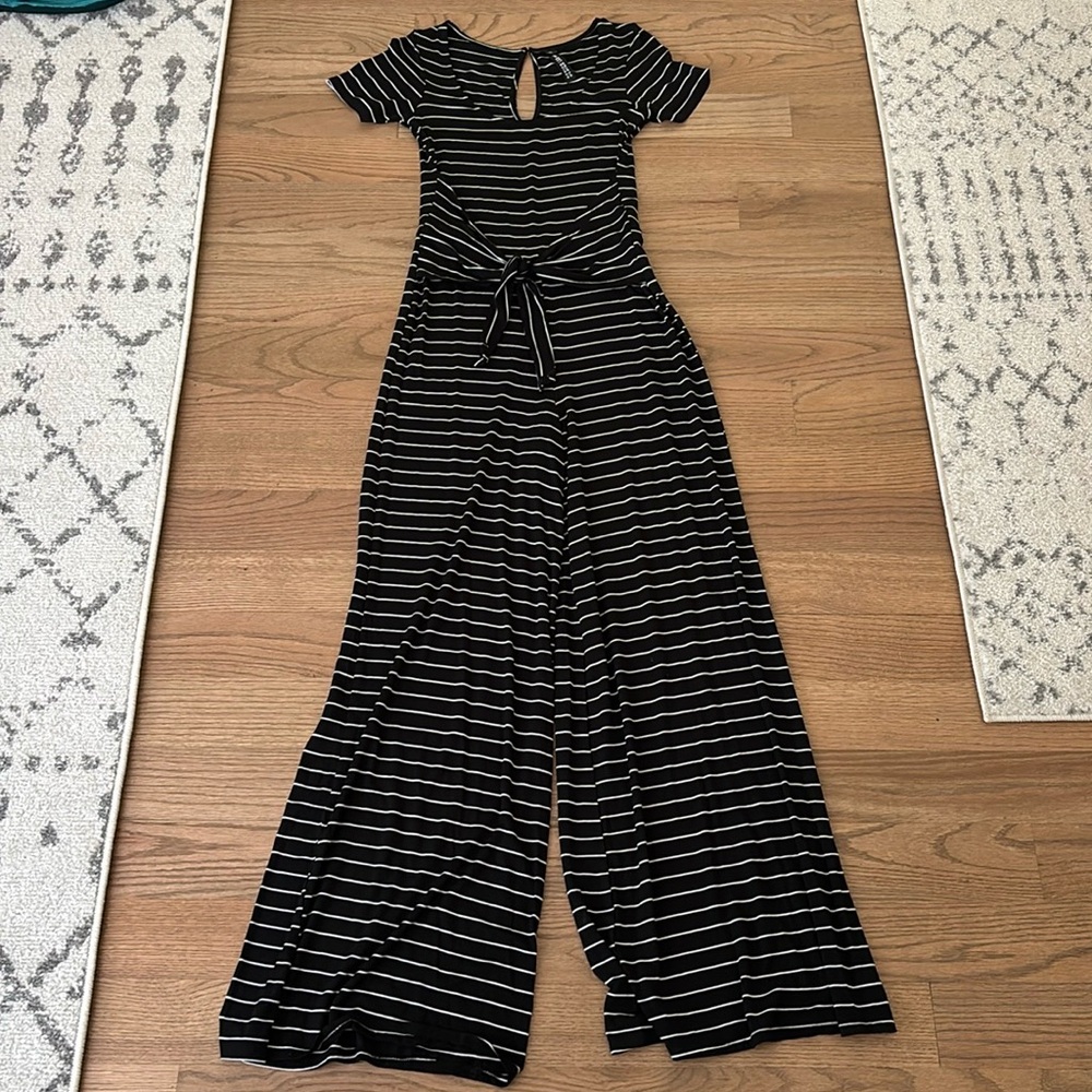Striped jumpsuit